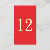 全おもしろいてのファンのギフトは12位だ 名刺 (正面)