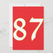 全おもしろいてのファンのギフトは12位だ 招待状 (正面)