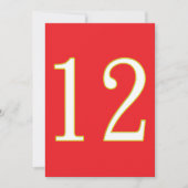 全おもしろいてのファンのギフトは12位だ 招待状 (正面)