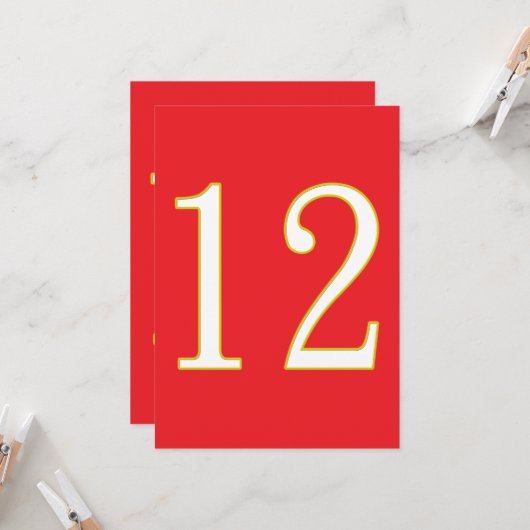 全おもしろいてのファンのギフトは12位だ 招待状 (正面/裏面インサイチュ)