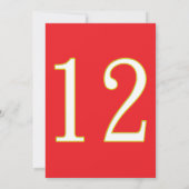 全おもしろいてのファンのギフトは12位だ 招待状 (裏面)