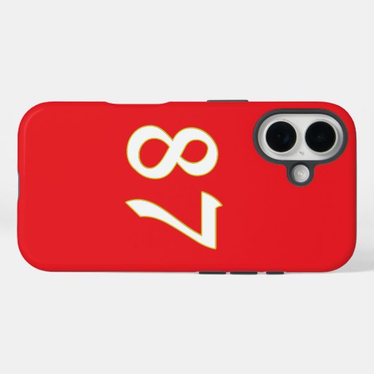 全おもしろいてのファンのギフトは12位だ Case-Mate iPhoneケース (裏面 (横))