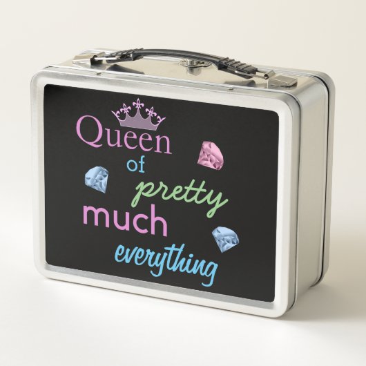 「全かわいらし物の女王」 メタルランチボックス (裏面)