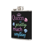 「全かわいらし物の女王」引用文 フラスク (左)