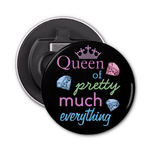 「全かわいらし物の女王」 栓抜き (正面)