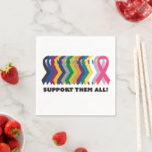 全がん認識度 スタンダードカクテルナプキン (インサイチュ)