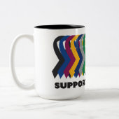 全がん認識度 ツートーンマグカップ (左)