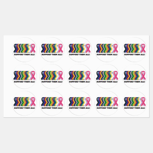 全がん認識度 ラベル (シート)