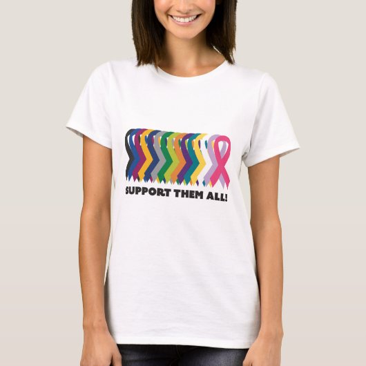 全がん認識度 Tシャツ (正面)