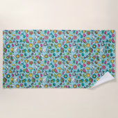 全くかわいいドードルビーチタオル ビーチタオル (正面)