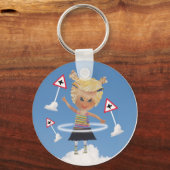 全くもって無い子だ キーホルダー (正面)
