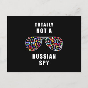 全くスパイではロシアのない ポストカード
