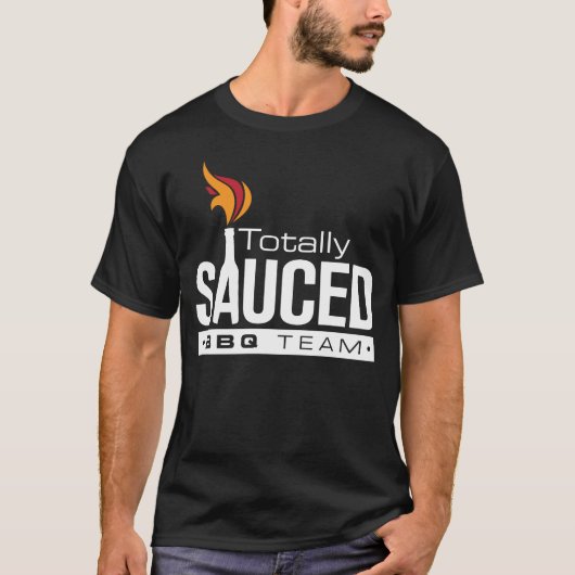 全くソースをかけられたTシャツ Tシャツ (正面)