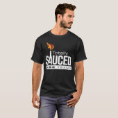 全くソースをかけられたTシャツ Tシャツ (正面フル)