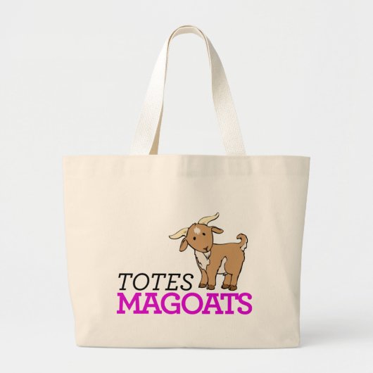 全くトートMagoats ラージトートバッグ (正面)