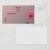 全くピンク 名刺 (正面/裏面)