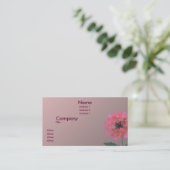 全くピンク 名刺 (スタンド正面)