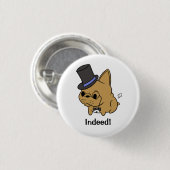 全く上品なRocco! ボタン 缶バッジ (正面&裏面)