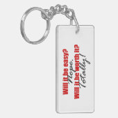 全く価値がある! キーホルダー (正面左)