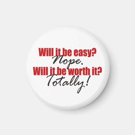 全く価値がある！ マグネット (正面)