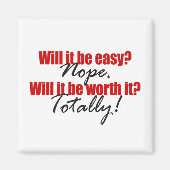 全く価値がある！ マグネット (正面)