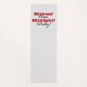 全く価値がある！ ヨガマット (正面)