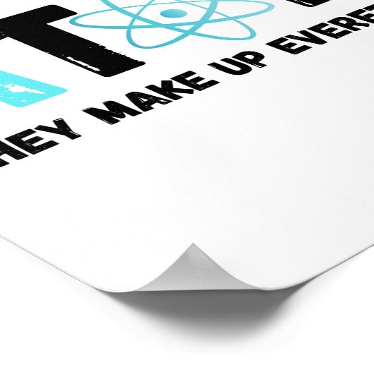 全く信用しない ポスター (角)