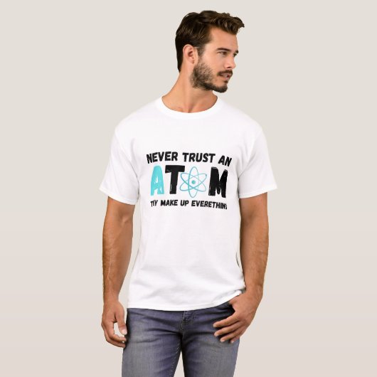 全く信用しない Tシャツ (正面フル)