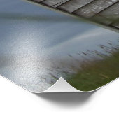 全く古い小屋 フォトプリント            (角)