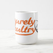 全く家禽は襲います コーヒーマグカップ (中央)