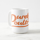 全く家禽は襲います コーヒーマグカップ (正面左)