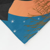 全く強打された食事のフリースブランケット3のサイズ フリースブランケット (角)