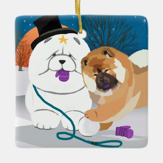 全く強打された   食事のオーナメント セラミックオーナメント (正面)