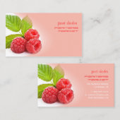 全く新鮮なキイチゴ 名刺 (正面/裏面)