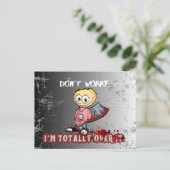 全く皮肉なハロウィーンのねじれである シーズンポストカード (スタンド正面)