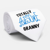 全く素晴らしいおばあさんの青いTシャツおよびギフト ネクタイ (ロール)