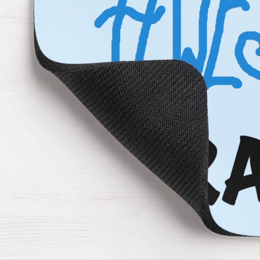 全く素晴らしいおばあさんの青いTシャツおよびギフト マウスパッド (コーナー)