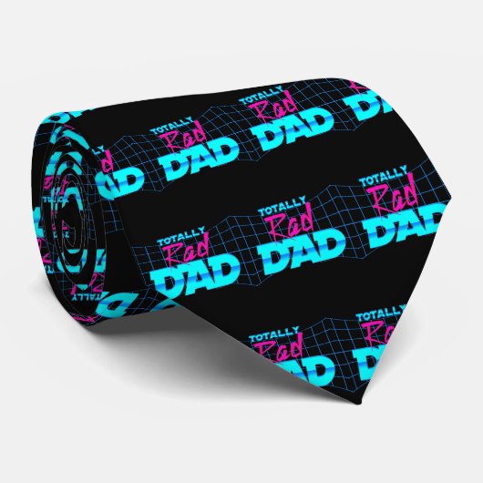 全く素晴らしいのパパのおもしろいな父の日80sのギフト ネクタイ (ロール)