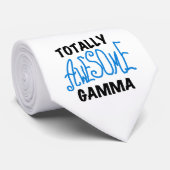 全く素晴らしいガンマの青いTシャツおよびギフト ネクタイ (ロール)