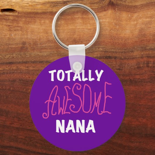 全く素晴らしいナナのピンクのTシャツおよびギフト キーホルダー (正面)