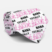 全く素晴らしいナナのピンクのTシャツおよびギフト ネクタイ (ロール)