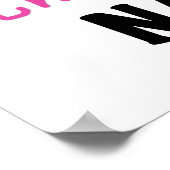 全く素晴らしいナナのピンクのTシャツおよびギフト ポスター (角)