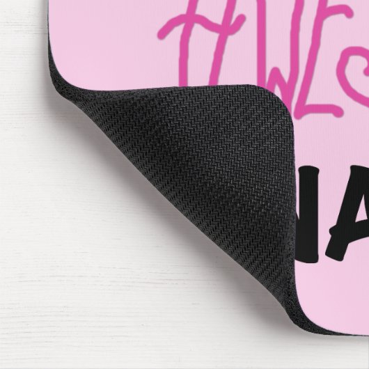 全く素晴らしいナナのピンクのTシャツおよびギフト マウスパッド (コーナー)