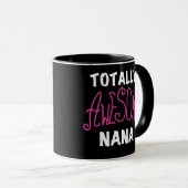 全く素晴らしいナナのピンクのTシャツおよびギフト マグカップ (正面右)