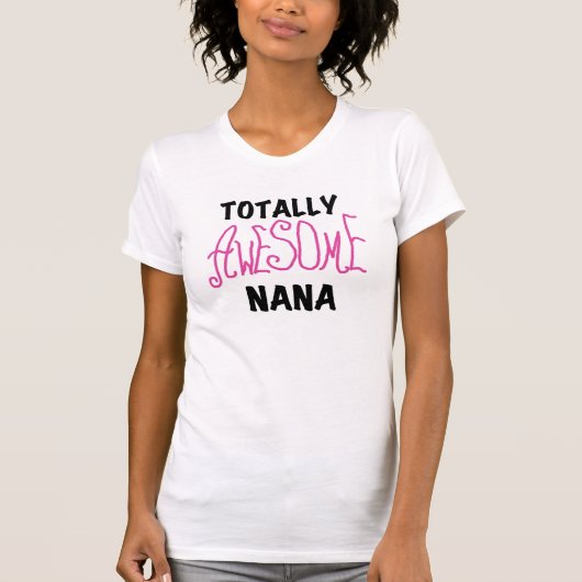 全く素晴らしいナナのピンクのTシャツおよびギフト Tシャツ (正面)