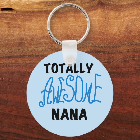 全く素晴らしいナナの青いTシャツおよびギフト キーホルダー (正面)