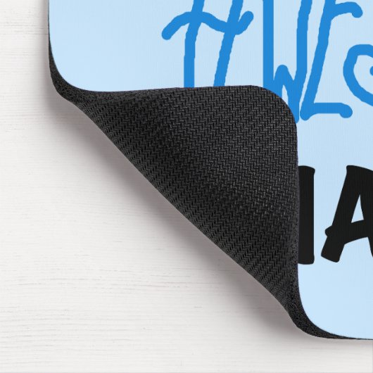 全く素晴らしいナナの青いTシャツおよびギフト マウスパッド (コーナー)