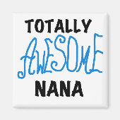 全く素晴らしいナナの青いTシャツおよびギフト マグネット (正面)