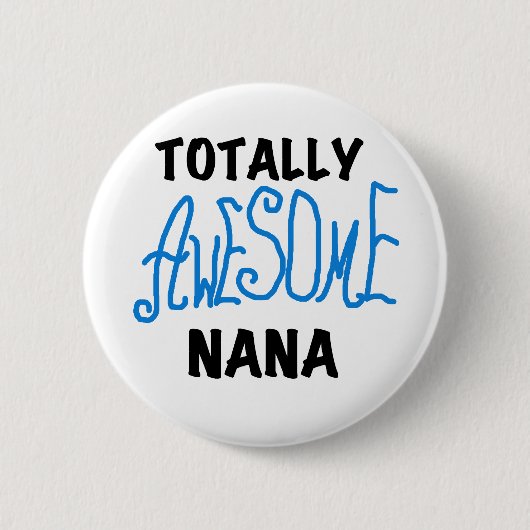 全く素晴らしいナナの青いTシャツおよびギフト 缶バッジ (正面)