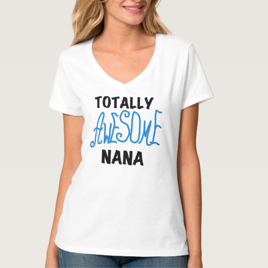 全く素晴らしいナナの青いTシャツおよびギフト Tシャツ (正面)